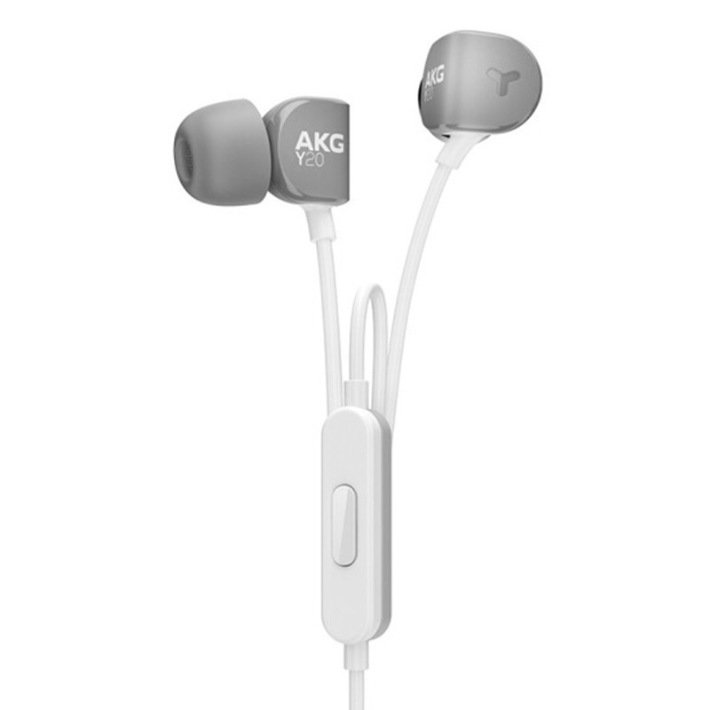 AKG Y20U 立体声入耳式有线耳机 灰色