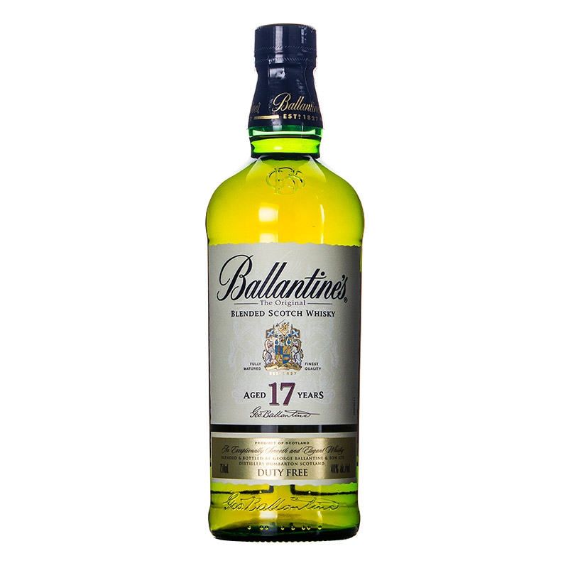 [保税正品]百龄坛ballantines 17年苏格兰威士忌洋酒 700ml