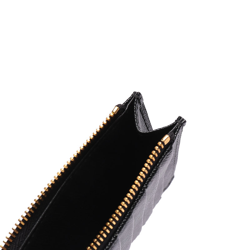 普拉达prada女士皮革装饰卡包卡夹零钱包1mc086qwa