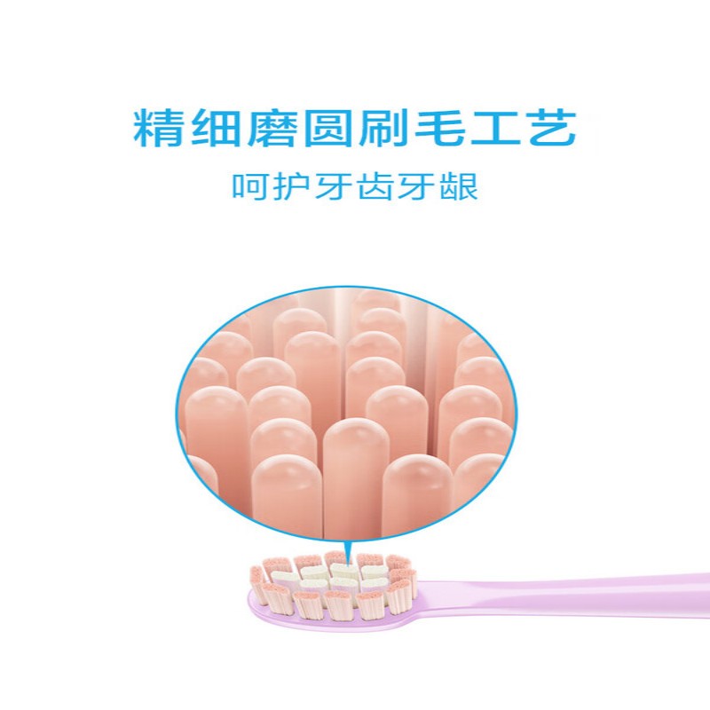 飞科(FLYCO)电动牙刷 男女款全自动声波震动软毛牙刷FT7105浪漫粉高清大图