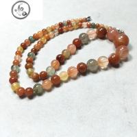 天然福禄寿塔链 女项链 天然水晶彩发晶塔链饰品男送长辈母亲闺蜜 JiMi