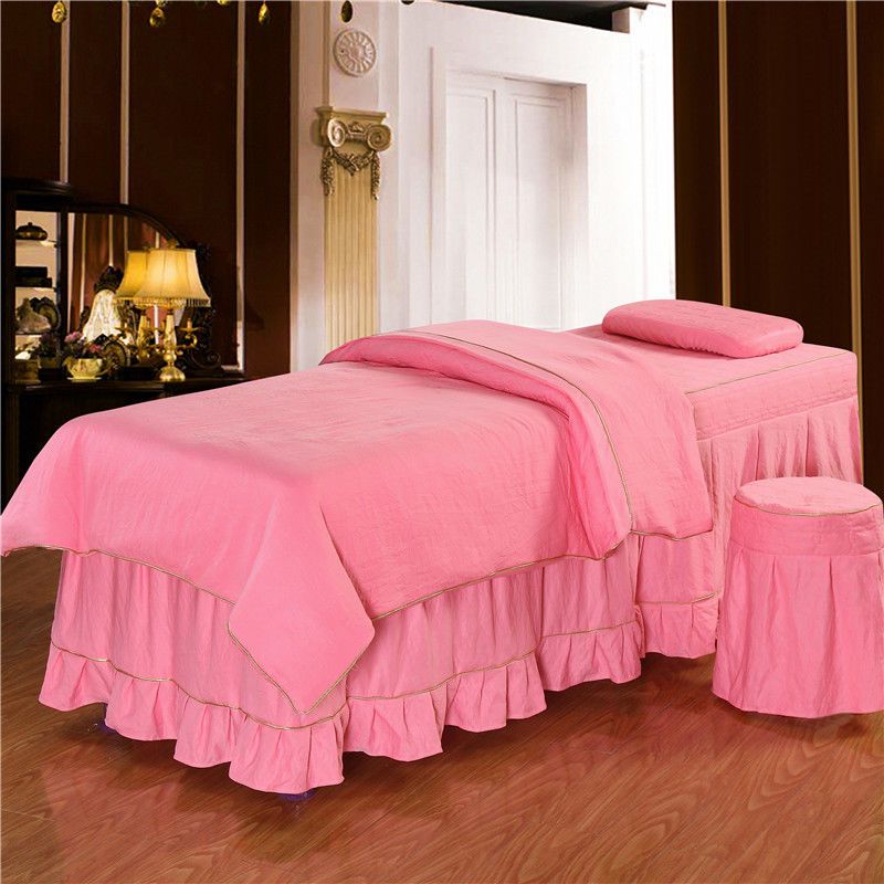 美容床罩单件欧式简约美容院床罩推拿按摩理疗洗头床罩床单床套