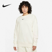 Nike/耐克卫衣运动休闲加绒保暖针织圆领女装套头衫DQ5734-133 C