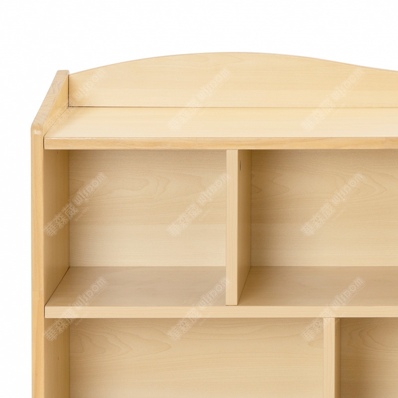 维也纳实木8格柜L80-枫木纹高清大图