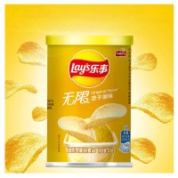 40g乐事无限忠于原味(罐装)*10罐小桶装解压零食大礼包