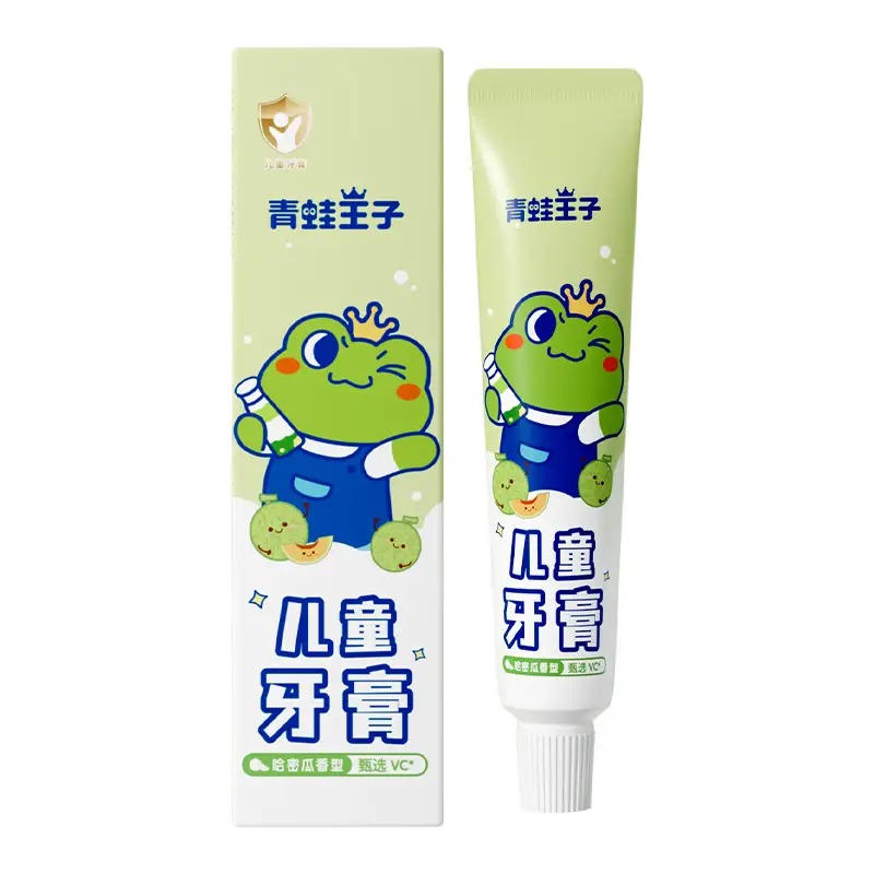 青蛙王子 儿童优护牙膏(哈密瓜)45g_