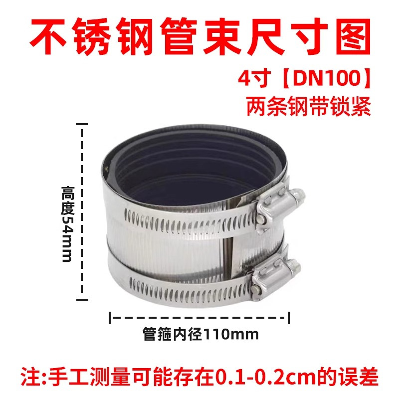 迦毅不锈钢管束4寸DN100个