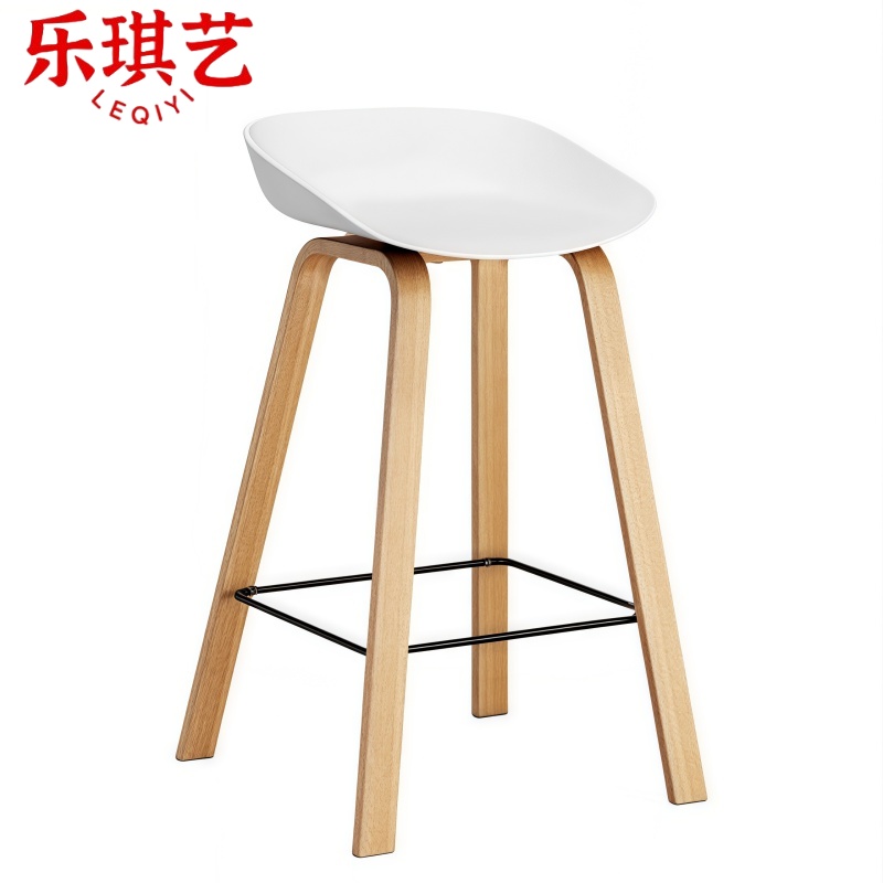 乐琪艺 高脚凳 48*48*75cm C款 把高清大图