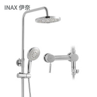 日本-伊奈(INAX)淋浴花洒套装明装多功能反逆流手持花洒大顶喷头家用FF4809
