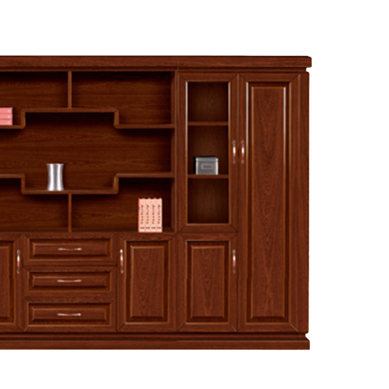 大央文件柜S3D-08 3586W*430D*2200H 书架落地置物架客厅家用靠墙收纳柜子储物柜办公室文件柜简易书高清大图