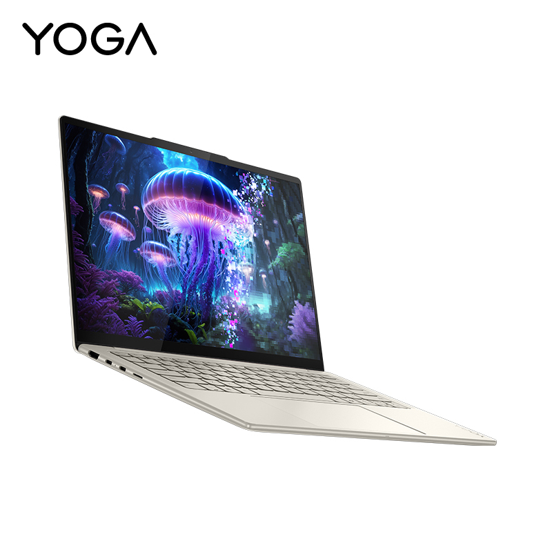 联想(Lenovo)YOGA Air14 Aura AI元启版 14英寸轻薄触控手写笔记本电脑(Ultra5-228V 32G 1TSSD 集显 Win11)浅海贝 官方标配高清大图