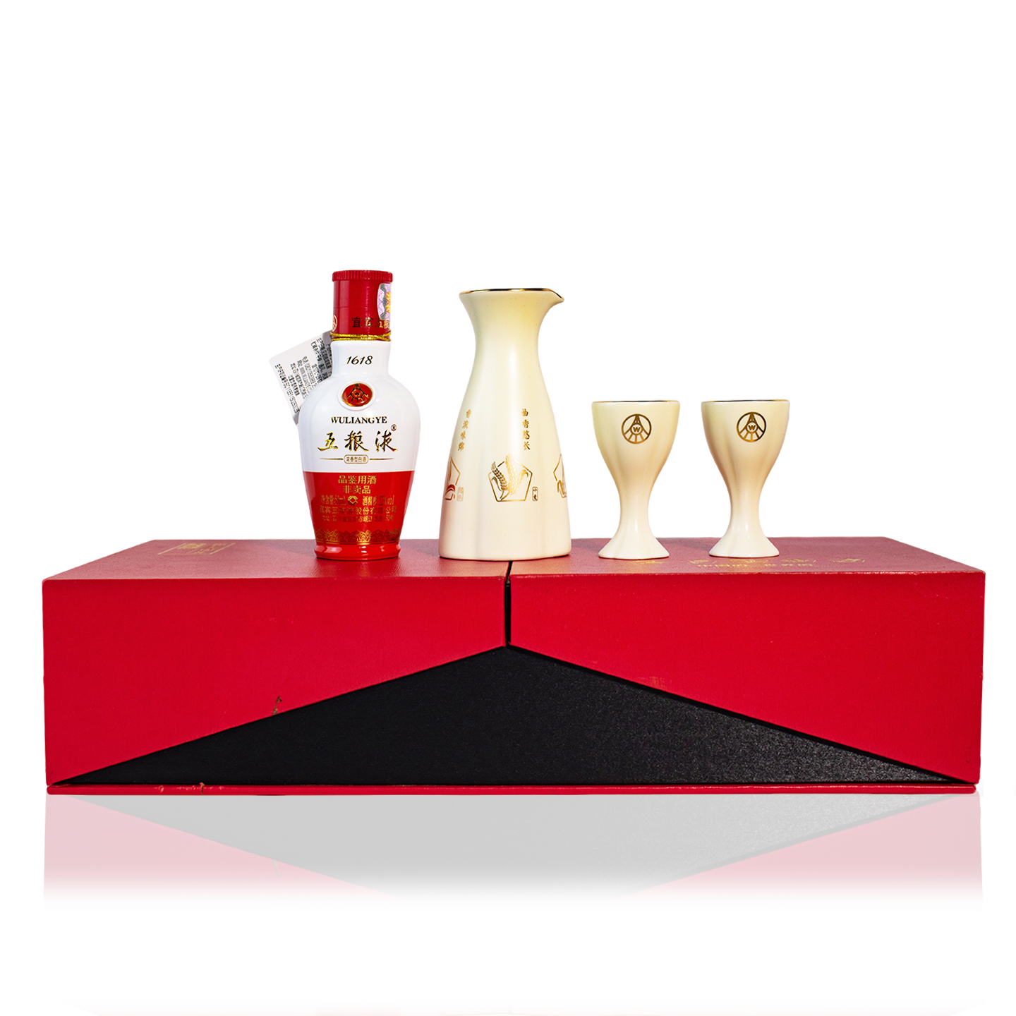 五粮液 1618 52度50ml小酒礼盒 浓香型白酒高清大图