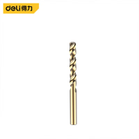 得力（deli）DP85110 M35含钴精品级麻花钻 4.5mm 黄色 1支