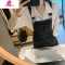 艳如飞洋气减龄牛仔背带裙女复古秋季2020新款女宽松显瘦气质开叉连衣裙连衣裙