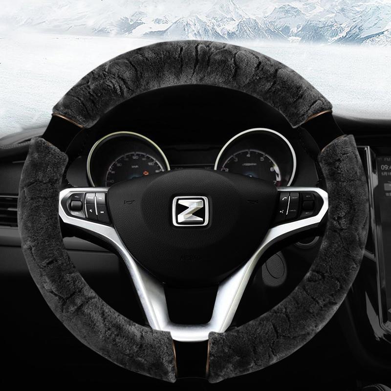 众泰大迈X5T600T300SR7SR9Z560Z360Z700汽车方向盘套冬季毛绒把套