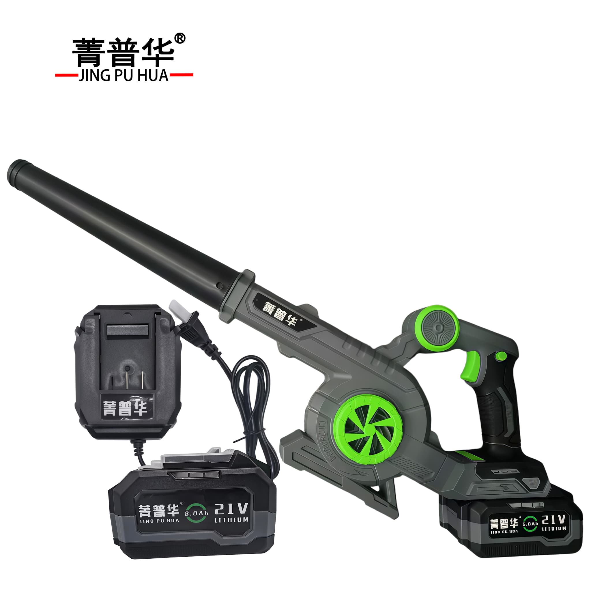 菁普华 锂电充电式吹风机 EX390 套高清大图