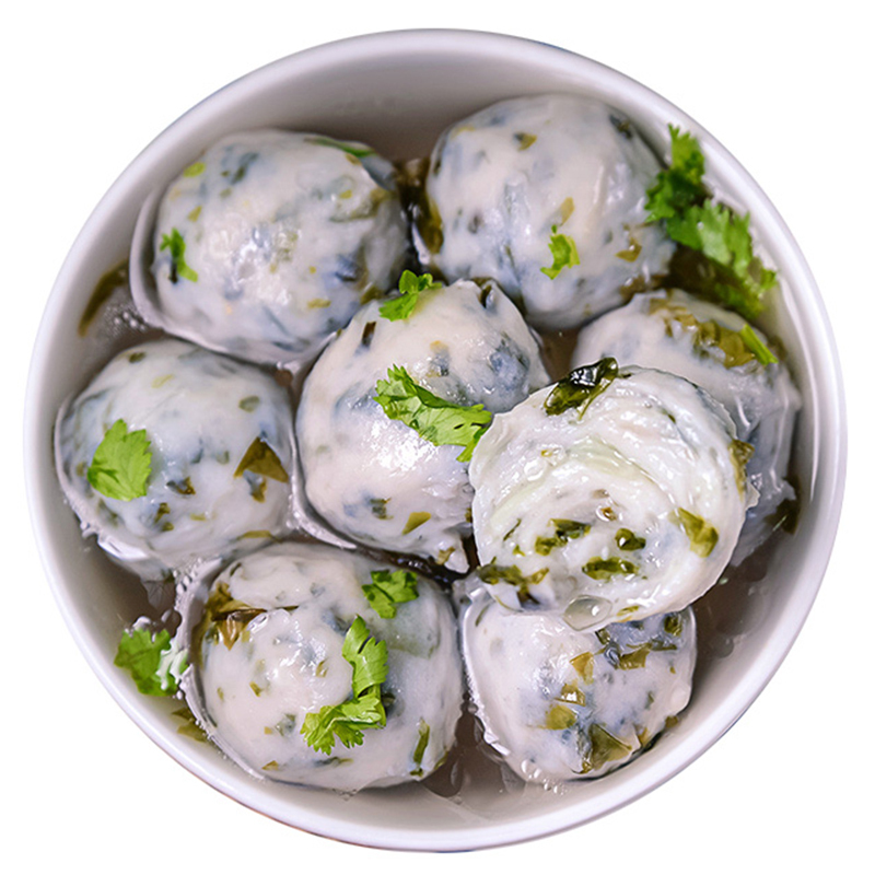 [满150-60 大包装]千渔旺 手打制作新鲜紫菜马鲛鱼丸2斤速冻火锅丸子肉类丸海鲜火锅食材辅料关东煮麻辣烫食材