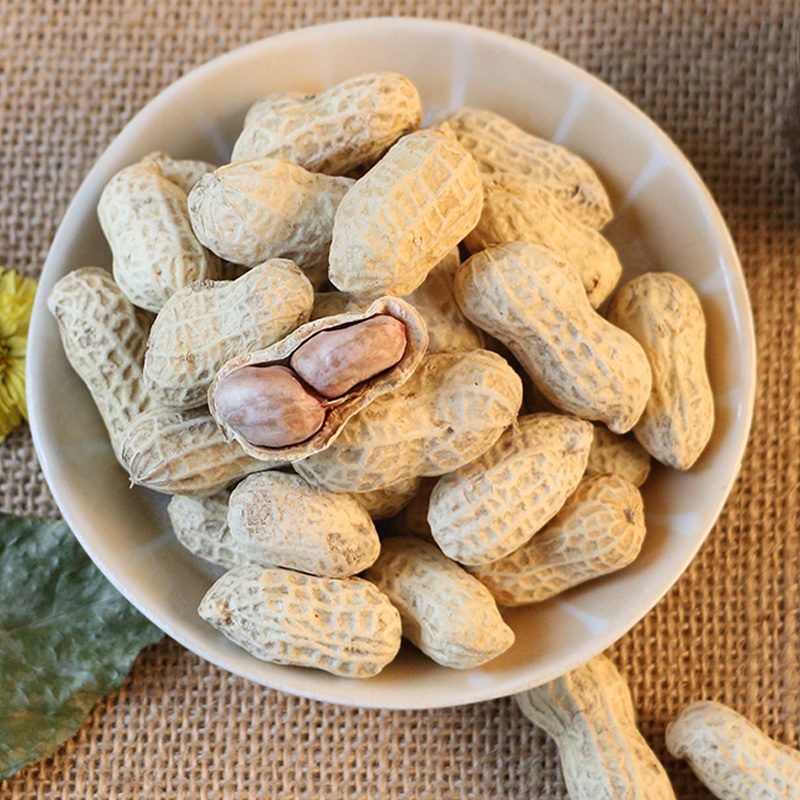 龙岩花生500g湿烤咸干花生好吃不上火坚果零食炒货