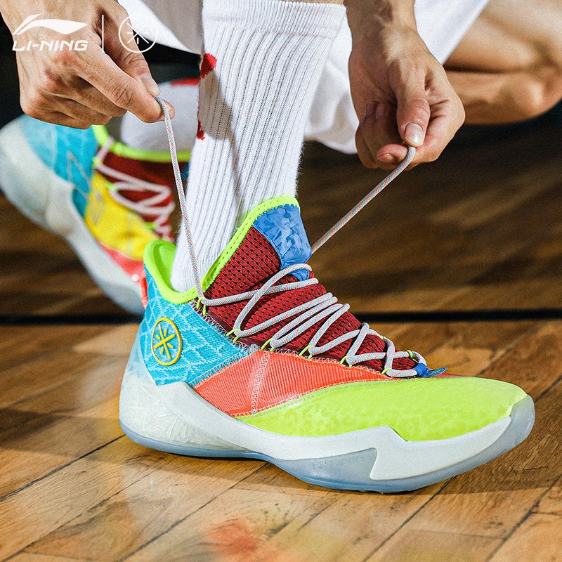 李宁篮球鞋男鞋韦德之道7纪念版全城9棉花糖球鞋利刃闪击7运动鞋男