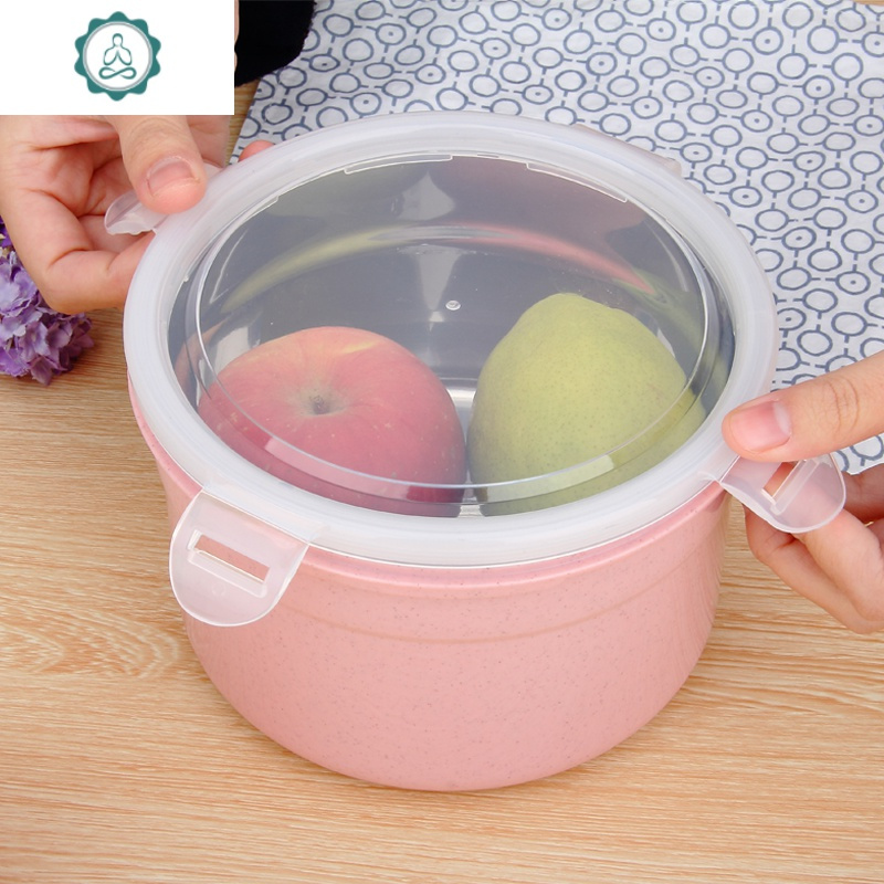 304不锈钢保鲜饭盒上班族微波炉加热专用学生保温便当带盖碗套装 封后