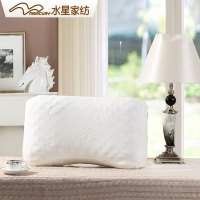 水星(MERCURY) 家纺 释压曲线乳胶枕 护颈成人睡眠枕头床品 U型58×38×10/12cm春秋季枕芯