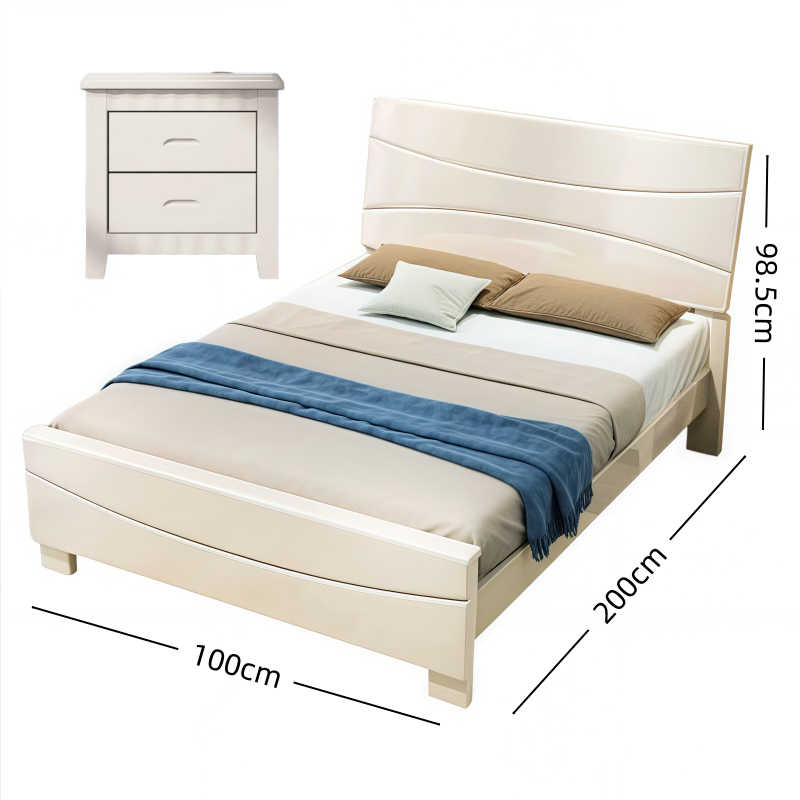 铭思沃床含床头柜高清大图