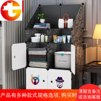 特大号衣柜收纳箱塑料组合家用整理盒布艺柜子装衣服储物柜抽屉式
