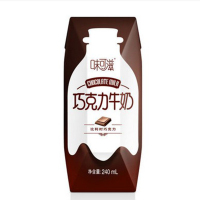 伊利味可滋巧克力牛奶240ml*12盒/箱