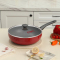 炊大皇（COOKER KING）新钻锅具套装炒锅汤锅煎锅家用不粘锅炒菜锅泡面锅燃气灶明火电磁炉通用 红色XZCJTZUH