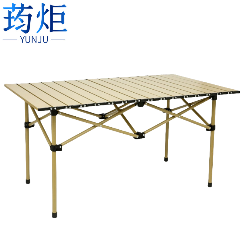 荺炬户外折叠桌95*55*50cm张高清大图