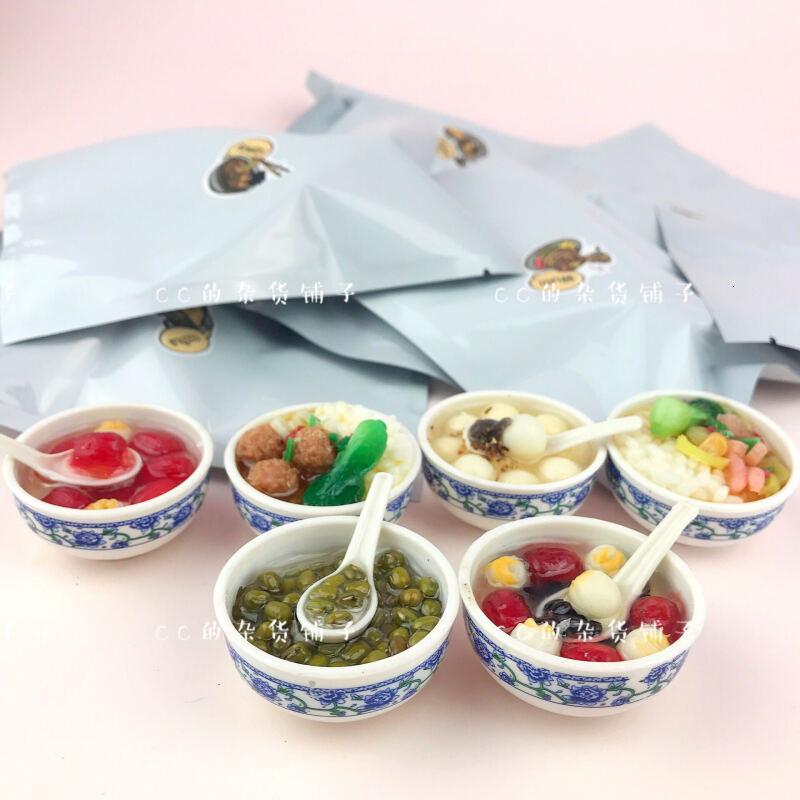[自制盲袋迷你仿真食物盲袋 背景摆件jd 随机盲袋一个