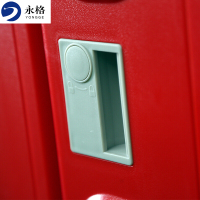 永格ABS塑料更衣柜游泳馆洗浴桑拿温泉瑜伽酒店防水寄存柜健身房储物柜学生书包柜单门620*390*500