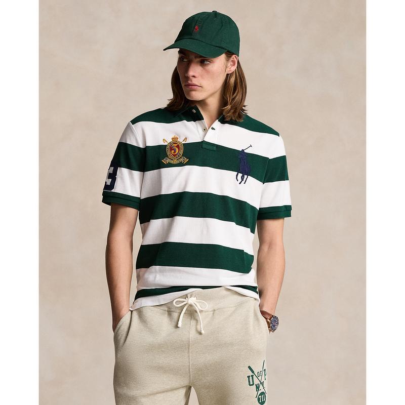 Ralph lauren拉夫劳伦T恤男子Polo 衫条纹个性青春休闲