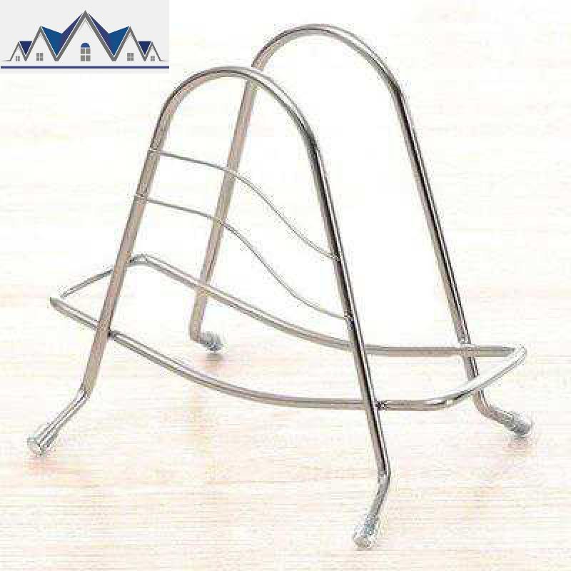 大锅盖架砧板案板支架放菜板壁挂厨房置物架架沥水圆形不锈钢架_951_334高清大图