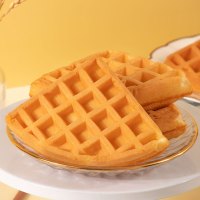 满格华夫无蔗糖华夫饼健康营养早餐代餐面包休闲糕点心360g/箱*3箱
