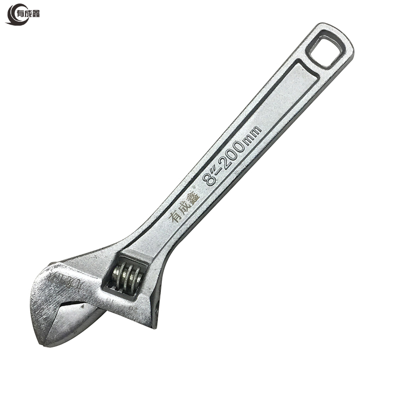 有成鑫 8“-200mm 活扳手工业级活动扳手活络扳手(铬钒钢) 把高清大图