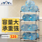 不锈钢厨房微波炉置物架落地多层收纳架用品家用大全小推车锅架子 三维工匠