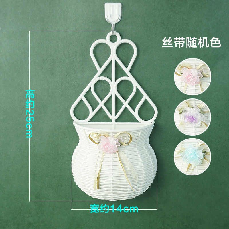 塑料花 仿真花饰品挂篮仿真餐桌绿植壁挂客厅仿真花装饰干花藤条茶几玫瑰假花蝴蝶兰花