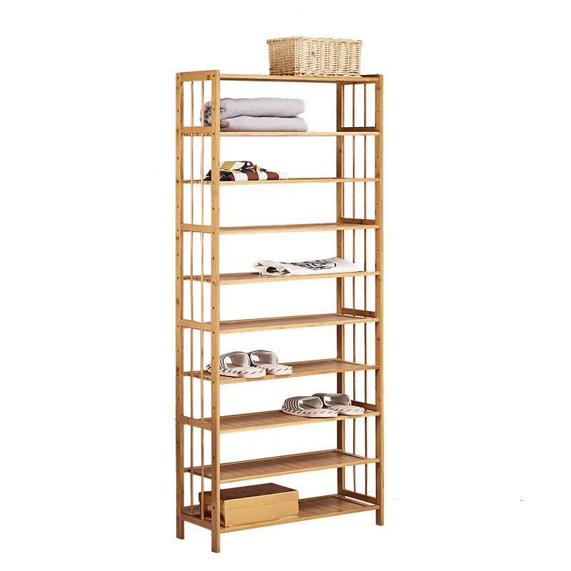 苏宁放心购鞋架多层简易家用经济型鞋柜收纳架组装现代简约防尘置物楠竹架子A-STYLE家具图片