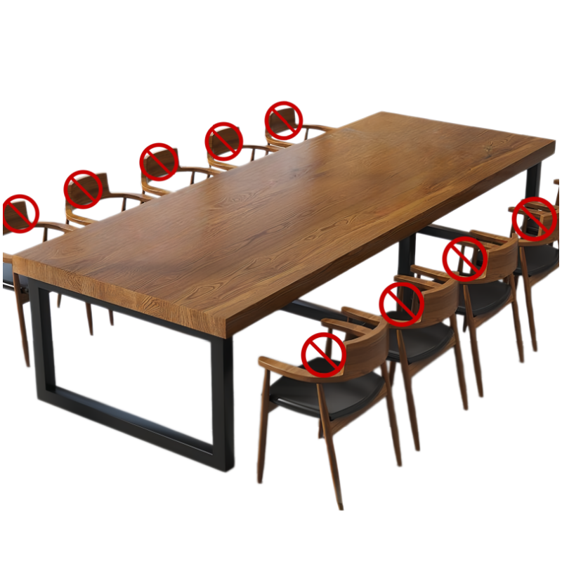 实木会议桌B款高清大图