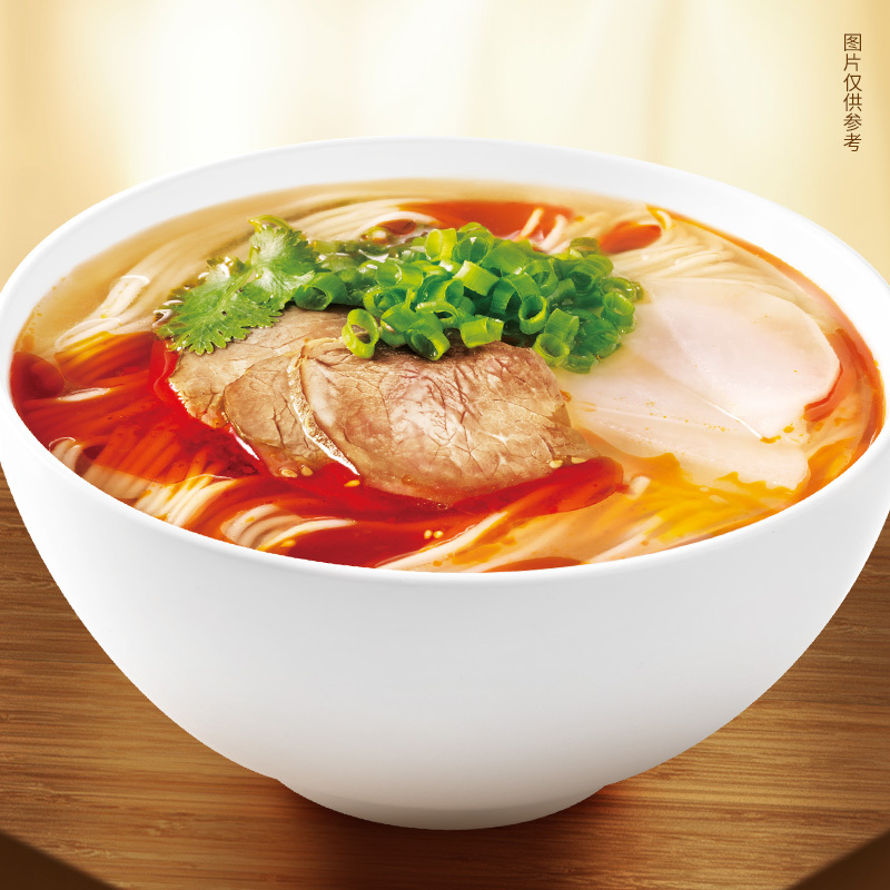 今麦郎寻味五连包兰州拉面鲜香原汤味(125g*5)*2