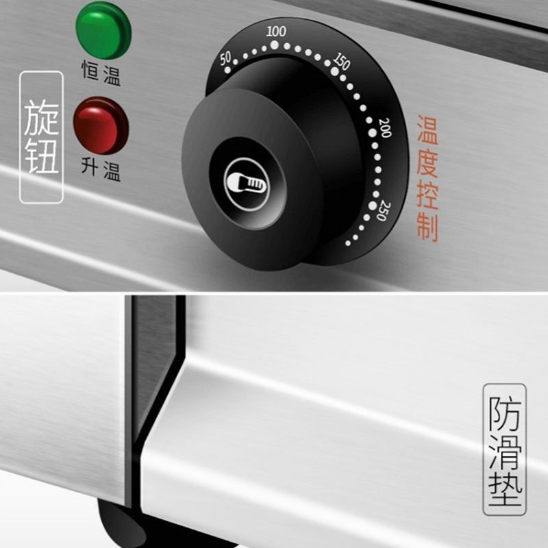 喜莱盛35型燃气商用煎饼机煎饼档煎饼锅炉煎饼果子机电饼铛电煎饼鏊子液化气杂粮煎饼机
