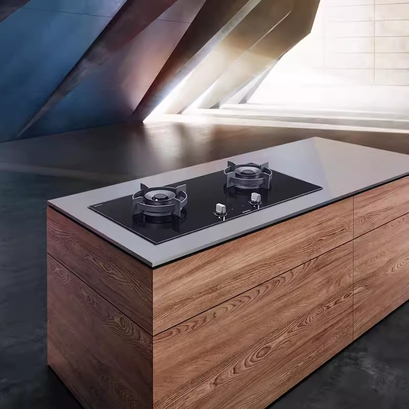 西门子 ER77F265MQ 脉冲点火 天然气 双眼灶 燃气灶(上海专用)蒸饭柜高清大图