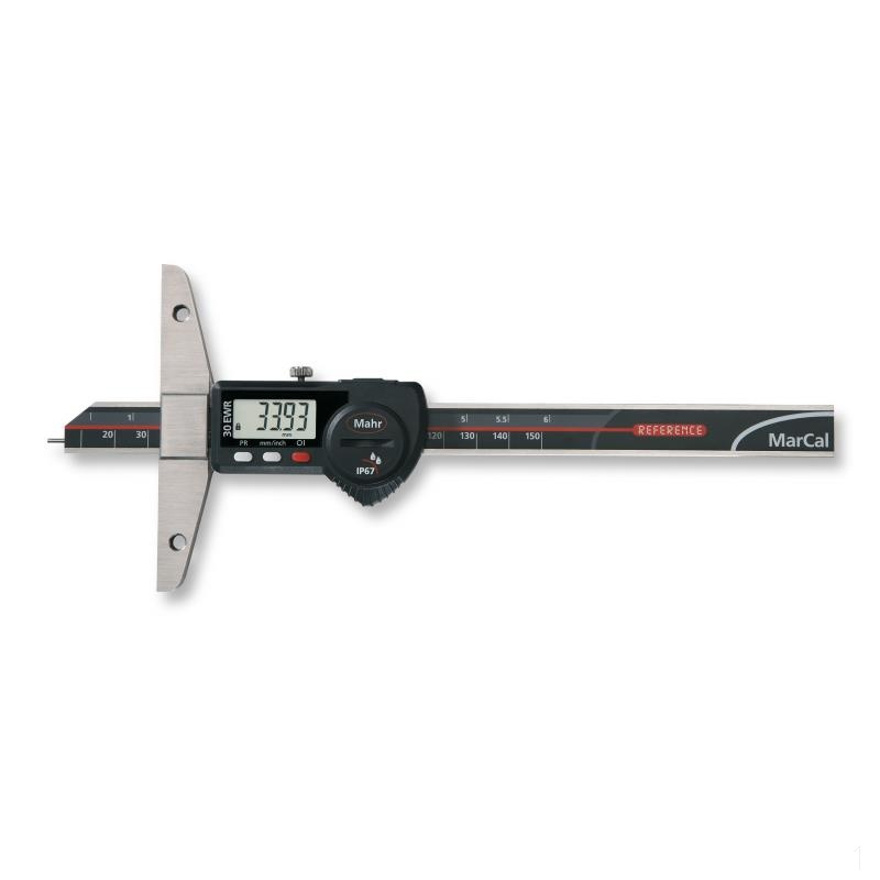 马尔 Mahr 4126700 数显深度卡尺 (IP67,150mm)(包装数量 1件)
