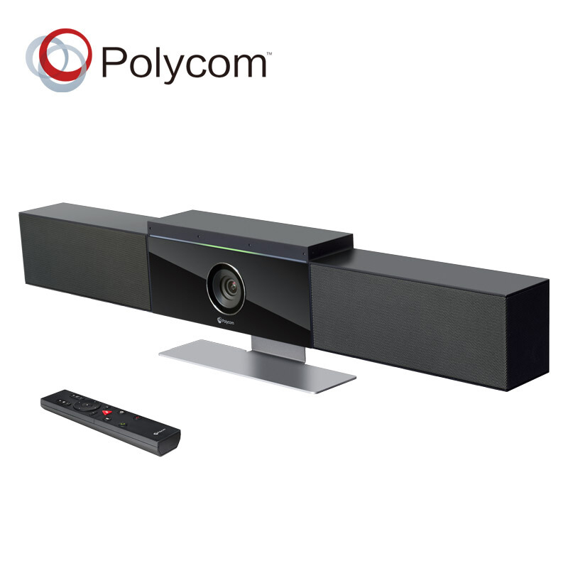 宝利通 POLYCOM studio 4K音视频会议一体机及高清摄像头 全向麦克风 /立体声扬声器 适合中小型会议室