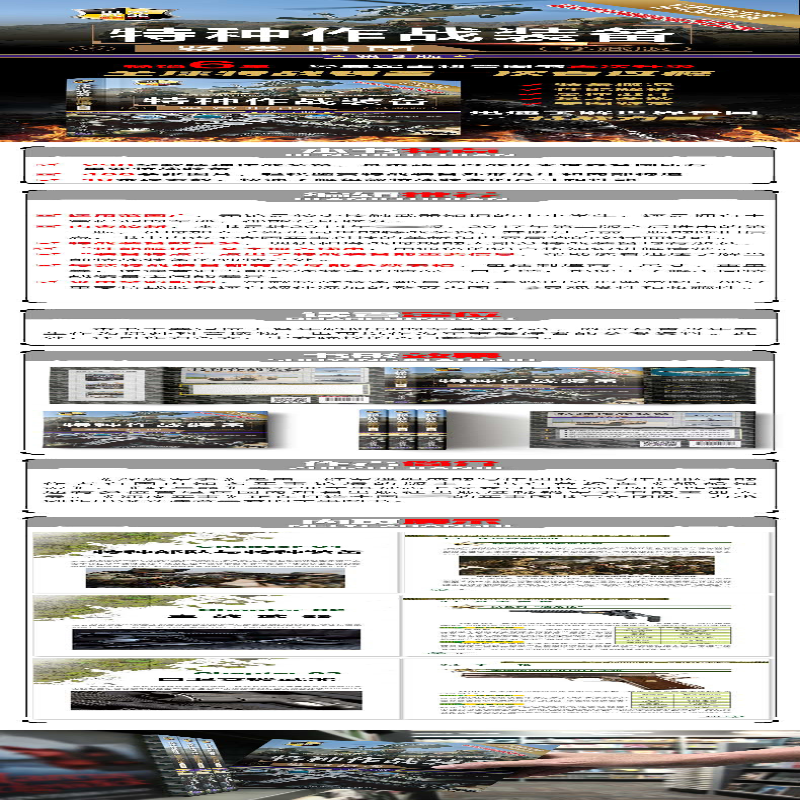 【M】特种作战装备鉴赏指南(珍藏版) 第3版-9787302547747
