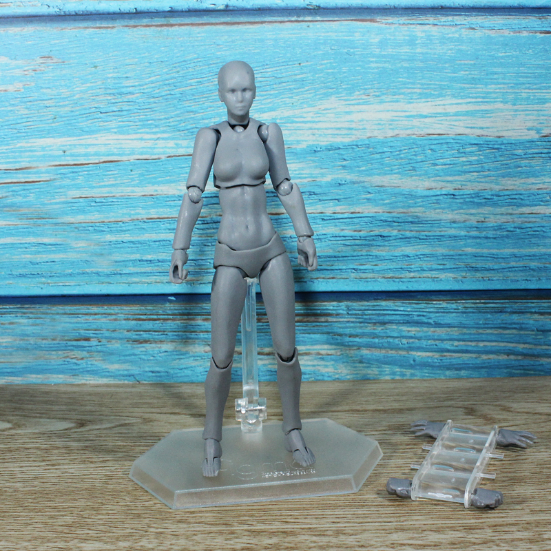 Tololo变形类玩具其他figma素体手办人体模型人偶参考绘画工具画画美术漫画男女国产素体 2 0灰色女国产 价格图片品牌报价 苏宁易购芜湖小虫子专营店