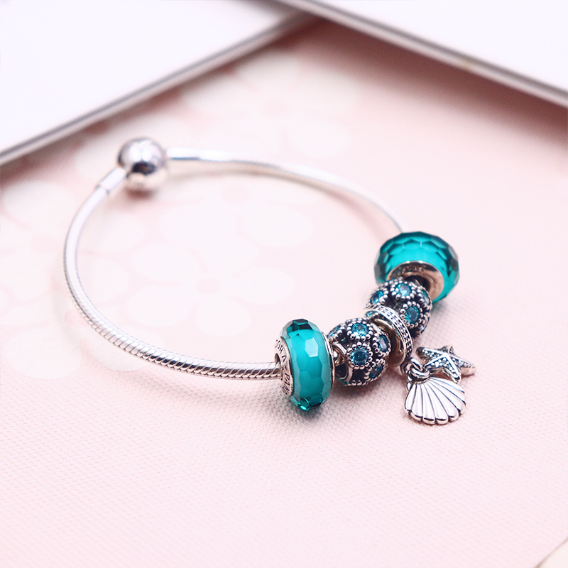 pandora潘多拉手链女925银海星贝壳2时尚饰品520送女友生日佳选