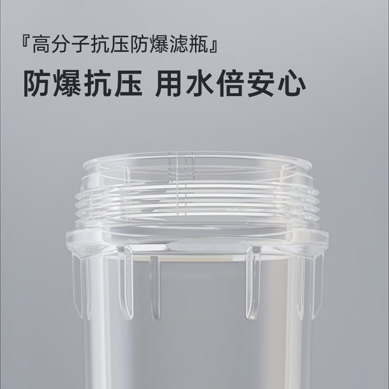 志高6T/h大流量前置过滤器家用反冲洗自来水全屋中央净水器Q5上门安装