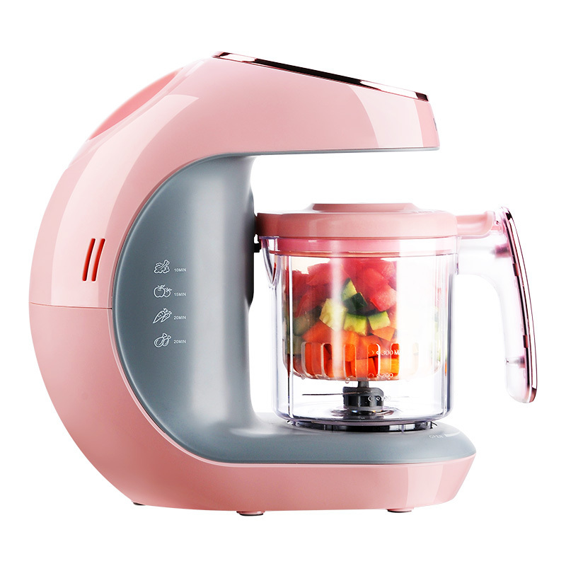 海尔(Haier )家用多功能婴儿辅食机 婴儿辅食料理机 电动食物研磨器料理机 蒸煮搅拌一体机 HBB-I0201高清大图